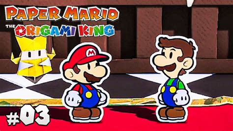 Paper Mario : The Origami King #03 | Le retour de LUIGI ! - YouTube