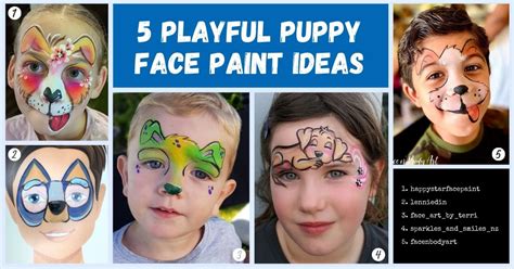 9+ Puppy Face Paint