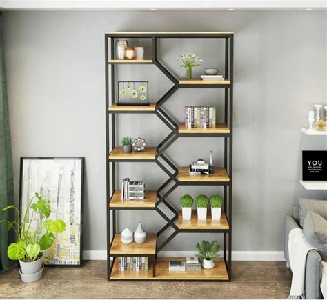 Tieyi living room partition shelf creative shelf display shelf beauty salon cosmetics display ...