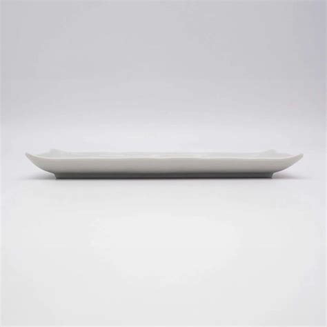 SEIKOU Kutani Porcelain Rectangular Plate Yamagara 28cm 5 pcs - Globalkitchen Japan