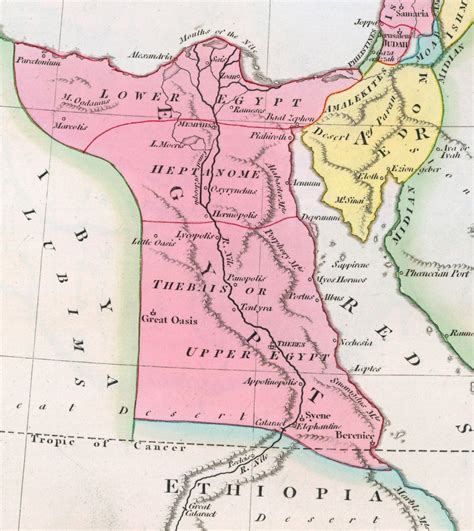 1798 Ancient civilization map SOLOMON SHEBA Canaan Christianity BIBLE ATLAS 10 - Posters & Prints