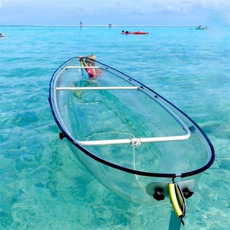 Polycarbonate Plastic Boat Transparent Clear Kayak - Transparent Kayak ...