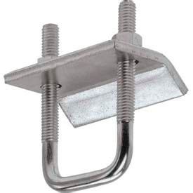 Unistrut 1-5/8" X 3-3/8" Beam Clamp P2785eg, Electro-Galvanized - Pkg Qty 25