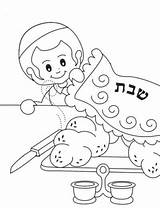 Shabbat Coloring Pages sketch template