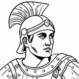 Ancient Roman Soldier Coloring Page 18282 14900 sketch template