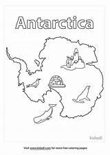 Free Antarctica Map Coloring Page  Printables Kidadl sketch template