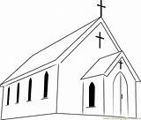 First Presbyterian Church Coloring Page For Kids  Free Churches sketch template