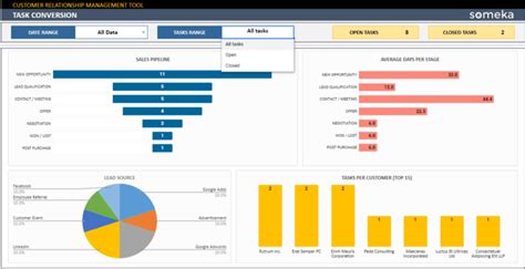 Google Sheets CRM Template [Instant DOWNLOAD]