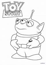 Toy Story Alien Coloring Page  Atelier Yuwaciaojp sketch template