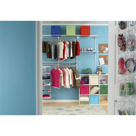 Rubbermaid HomeFree series White Wire Closet Kit at Lowes.com