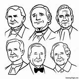 Presidents Coloring Page  Coloring Pagescom sketch template