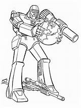 Decepticon coloring Pages sketch template