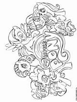 Ponyville coloring Pages sketch template