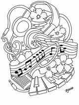 Music Coloring Sheets sketch template