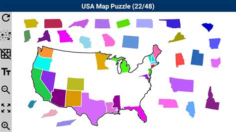 Free Us Map Puzzle Game New Printable Map Puzzles - Letmedow ...