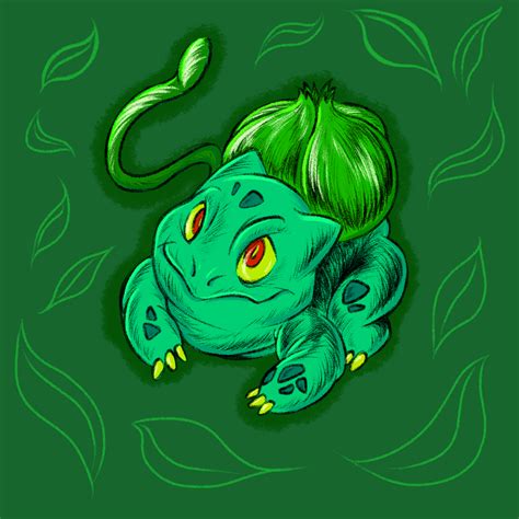 SHINY Bulbasaur by Uni-MR on Newgrounds