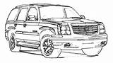 Printable Coloring Pages Of Cadillac sketch template