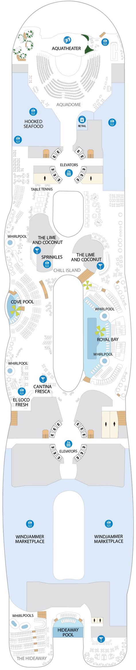 Icon of the Seas – Deck Plans - Planet Cruise