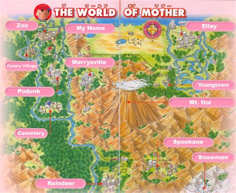 EarthBound Beginnings/World Map — StrategyWiki | Strategy guide and game reference wiki