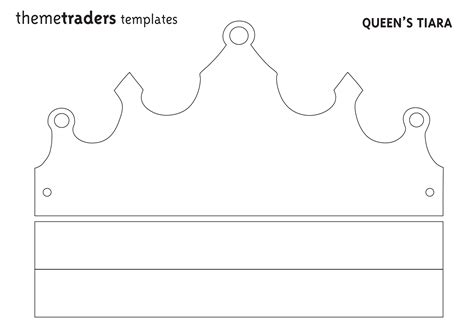 Printable Crown Pattern