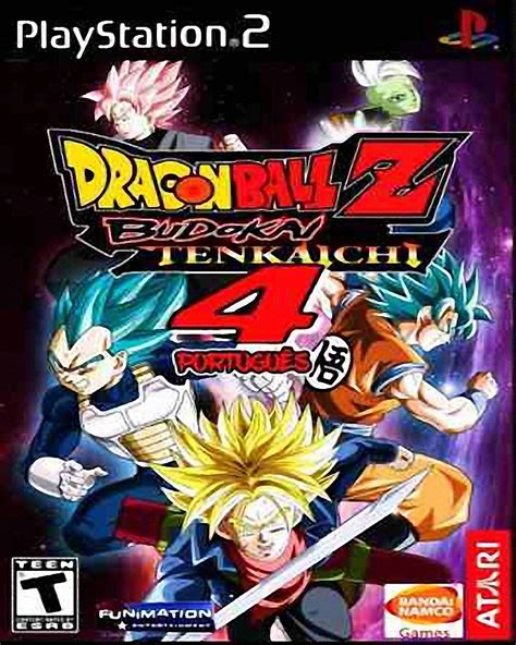 Dragon Ball Z B T 4 Ps2 Patch Audio Dubladão | MercadoLivre