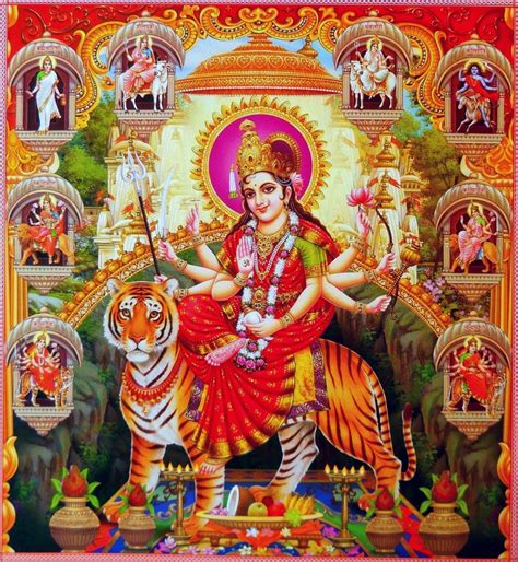 Hindu Cosmos | Durga, Devi durga, Durga kali