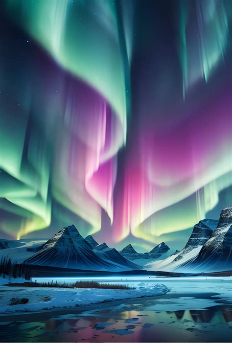 Aurora borealis northern lights - aurorae lighting aesthetic and digital art aurora… in 2024 ...