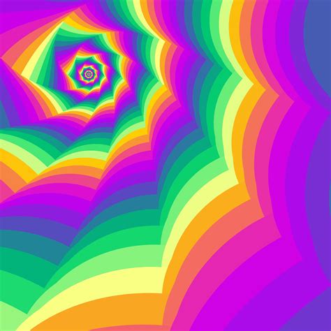 Free Stock Photo 1599-rainbow spiral | freeimageslive
