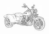Coloring Pages Of Harley Davidson Motorcycles sketch template