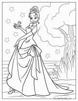 24 Princess & The Frog Coloring Pages Free PDF Printables sketch template