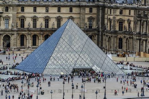 PARIS - The Louvre museum is home of the mona lisa painting and – Stock ...