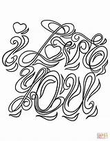I Love You Coloring Page  Free Printable Coloring Pages sketch template