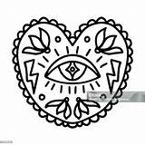Vetores De Arte Da Linha Mandala Esotérica Contorno Página Coloração  sketch template