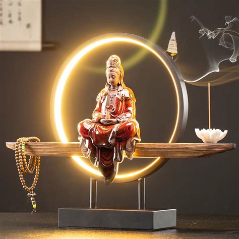 1X Amazing LED Buddha Incense Burner |IncenseBurn