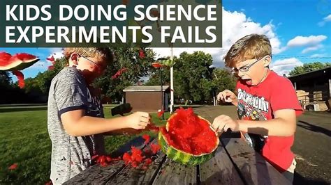 Kids Doing Science Experiments Fails - Try Not To Laugh [FUNNY FAILS ...