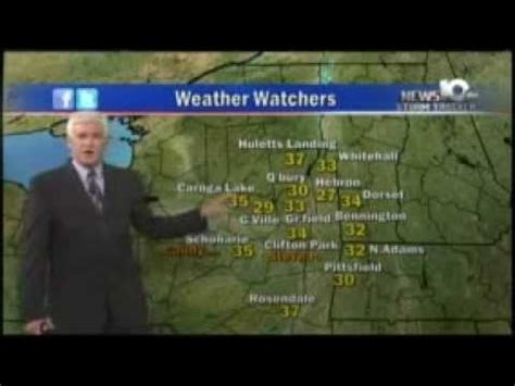 WTEN/News 10 ABC (Albany NY): Weather w/Steve Caporizzo, 11/18/2011 6:18pm - YouTube