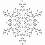 75 Free Printable Snowflake Coloring Pages sketch template
