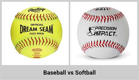 Top 10 Differences between Softball and Baseball