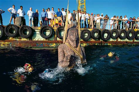 The Lost Egyptian City Of Thonis Heracleion Submerged for 1000 Years | Ancient cities, Ancient ...