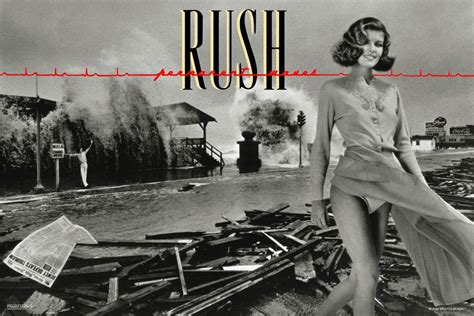 Laminated Rush Permanent Waves Album Cover Art Retro Vintage Style Rock Band Music Poster Dry ...