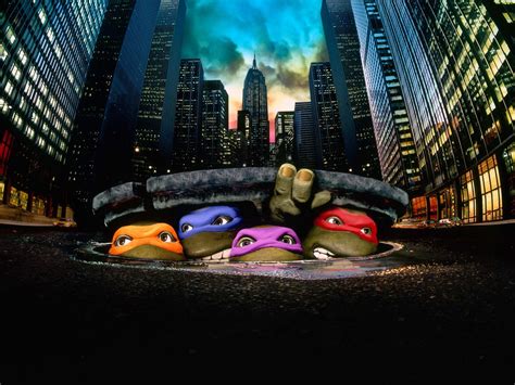 Classic TMNT movie poster HD wallpaper | Wallpaper Flare