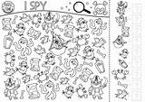 Spy Coloring Pages For Kids sketch template