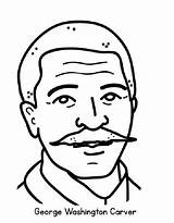 George Washington Carver Coloring Page Free Printable PDF sketch template