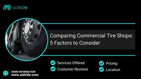 Comparing Commercial Tire Shops: 5 Factors to Consider | by aidride truck tires | Medium