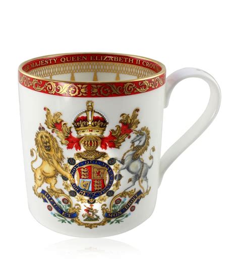 Harrods no colour Coronation Mug | Harrods UK