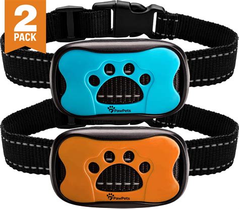 PawPets Anti Bark Collar - No Shock Training Dog Collar - Humane with ...