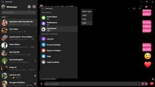 Facebook Messenger for Windows now has a dark mode – here's how to ...