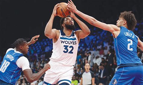 Timberwolves top Mavericks in NBA preseason opener in Abu Dhabi - GulfToday