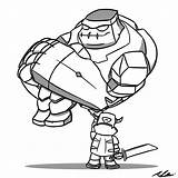 Coloriage Clash Royale Mini Pekka 5 – Kleurplaten sketch template