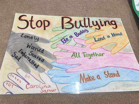 Anti Bullying Posters For Schools